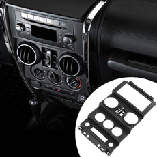 G-PLUS Dash Center Bezel Trim for Jeep Wrangler 2007-2010 Side View