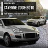 G-PLUS Front Bumper LH+RH Side Turn Signal Compatible with Porsche Cayenne 2008 2009 2010 95563118502, 95563118602 White