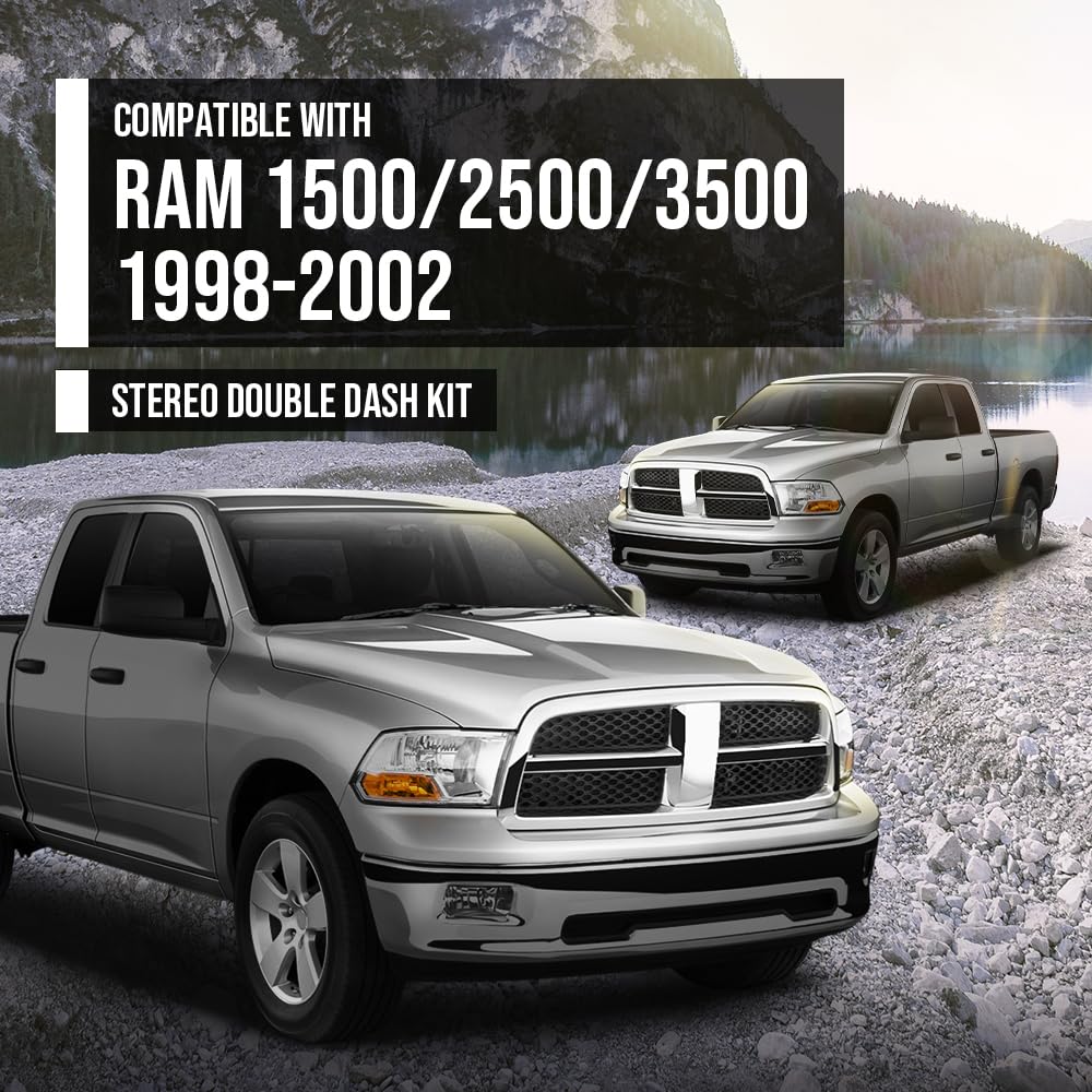 G-PLUS Center Console Extension Panel Left & Right Compatible with 2009-2012 DODGE RAM 1500/2010-2012 DODGE RAM 2500 3500