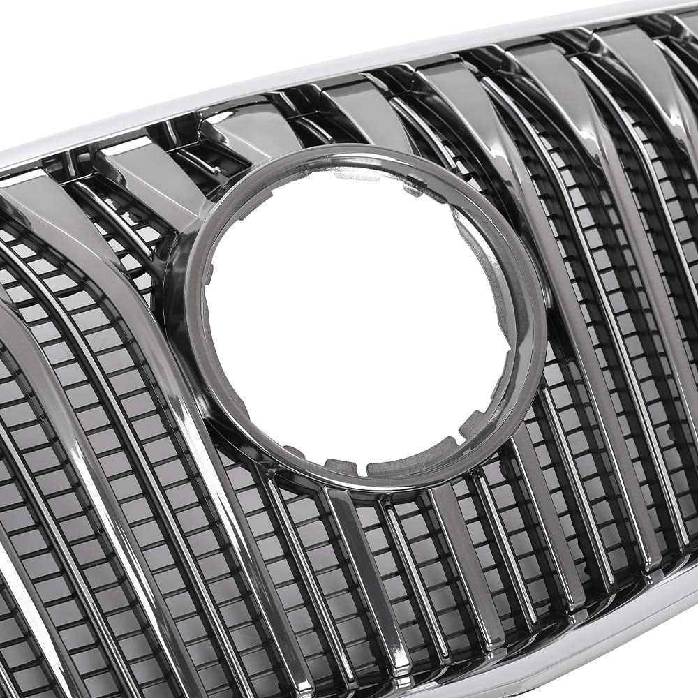 G-PLUS Grille Chrome & Dark Chrome Compatible with Buick Lacrosse Grille 2014-2016 90766426