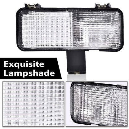 G-PLUS Front Turn Signal Light Assembly Compatible with 1981-1982 Chevy Suburban Fit Chevy Blazer PU Fit GMC Jimmy Suburban PU Driver Left Passenger Right Side Clear Lens Turning Signal Lights