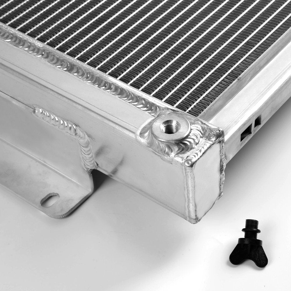 Aluminum Racing Radiator Replacement For CHEVY CAMARO BIG BLOCK/FIREBIRD TRANS AM 67-69+ 10" Radiator Cooling Fan * 2
