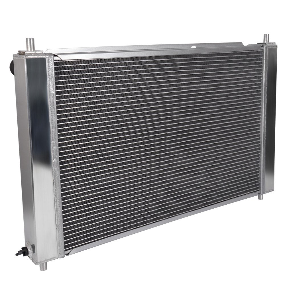 Aluminum Racing Radiator Stop Leak Replacement For FORD MUSTANG GT/SVT V8 4.6L/5.4L AT 1997-2004