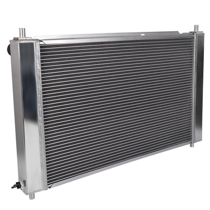 Aluminum Racing Radiator Stop Leak Replacement For FORD MUSTANG GT/SVT V8 4.6L/5.4L AT 1997-2004