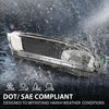 G-PLUS Halogen Fog Light Fog Lamp Left Side Compatible with Volkswagen CC 2013-2017 3C8941699, VW2592125