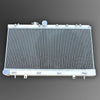 Aluminum Racing Cooling Radiator Stop Leak Compatible for Subaru Impreza GDA/GDB WRX STI Vers 7~9 2002 2003 2004 2005 2006 2007 Silver