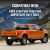 G-PLUS Tailgate Top Trim Cap Cover Molding Compatible with Ford Super Duty F250 F350 F450 F550 2017-2022 Bed Edge Paint Protection HC3Z-9941018-AD