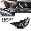 G-PLUS LED Headlights Assembly Front Headlamp Right Compatible with Toyota RAV4 XLE Hybrid XSE/Limited 2019-2022 81110-0R162 Bumper Headlamps,faros delanteros