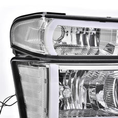 G-PLUS LED DRL Headlights for Chevy Colorado GMC Canyon Isuzu 2004-2012 Chrome Housing Product Features