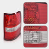 G-PLUS Tail Lights Compatible with Ford F150 King Ranch, Lariat, XL 2004-2006,Red Lens Right Passenger Rear lamps Luces Traseras, Faros Traseros 5L3Z13404CA, 6L3Z13404BA, FO2801182Assembly