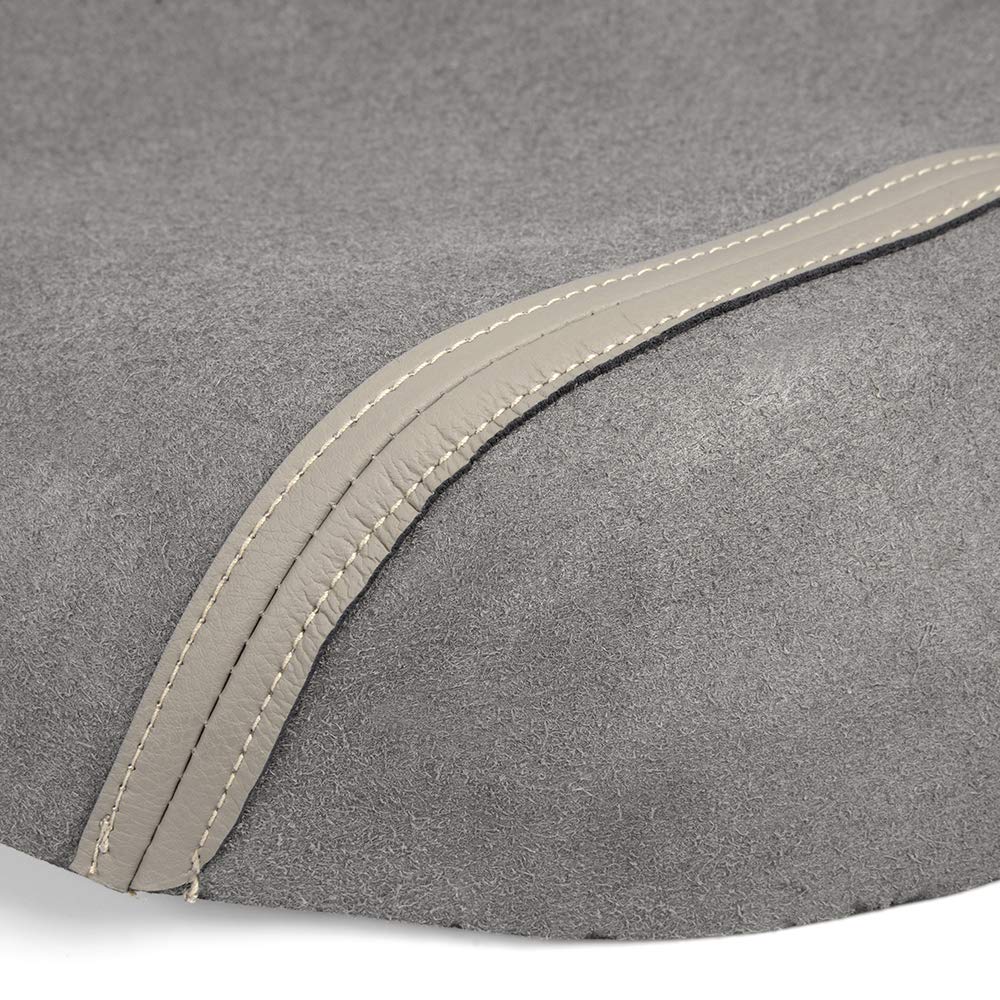 G-PLUS Leather Center Console Lid Armrest Cover Compatible with 2009-2015 Honda Pilot (Leather Skin Only) Beige Tan
