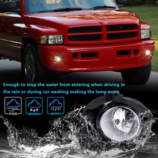 G-PLUS Fog Lights for Dodge Ram 1500 1994-2001 Ram 2500 3500 1994-2002 Clear Lens Product Details