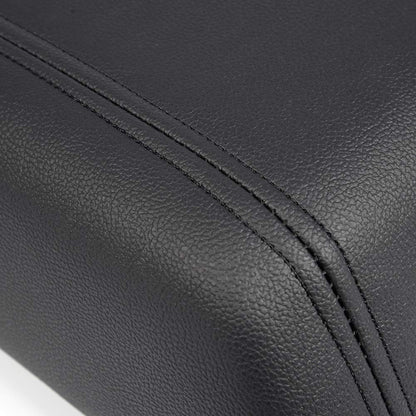 G-PLUS Leather Center Console Lid Cover Pad Fit Ford F150 2004-2008 Pickup Truck 5L3Z1506024AAC Only Fits Models with Floor Shift