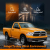 G-PLUS Headlights Assembly Fit Dodge Ram 1500 2500 3500 09-10/Fit Ram 1500 2500 3500 4500 5500 2011-2018 Headlamps Pair Clear Lens Chrome Housing Amber Reflector,faros delanteros