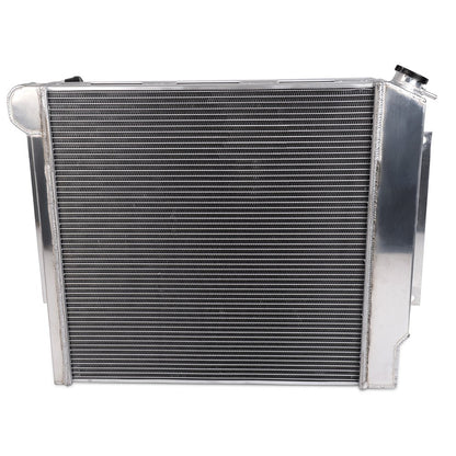 2 Row Aluminum Racing Cooling Performance Radiator Replacement For International Harvester Scout II Truck/Pickup V8 1970-1981