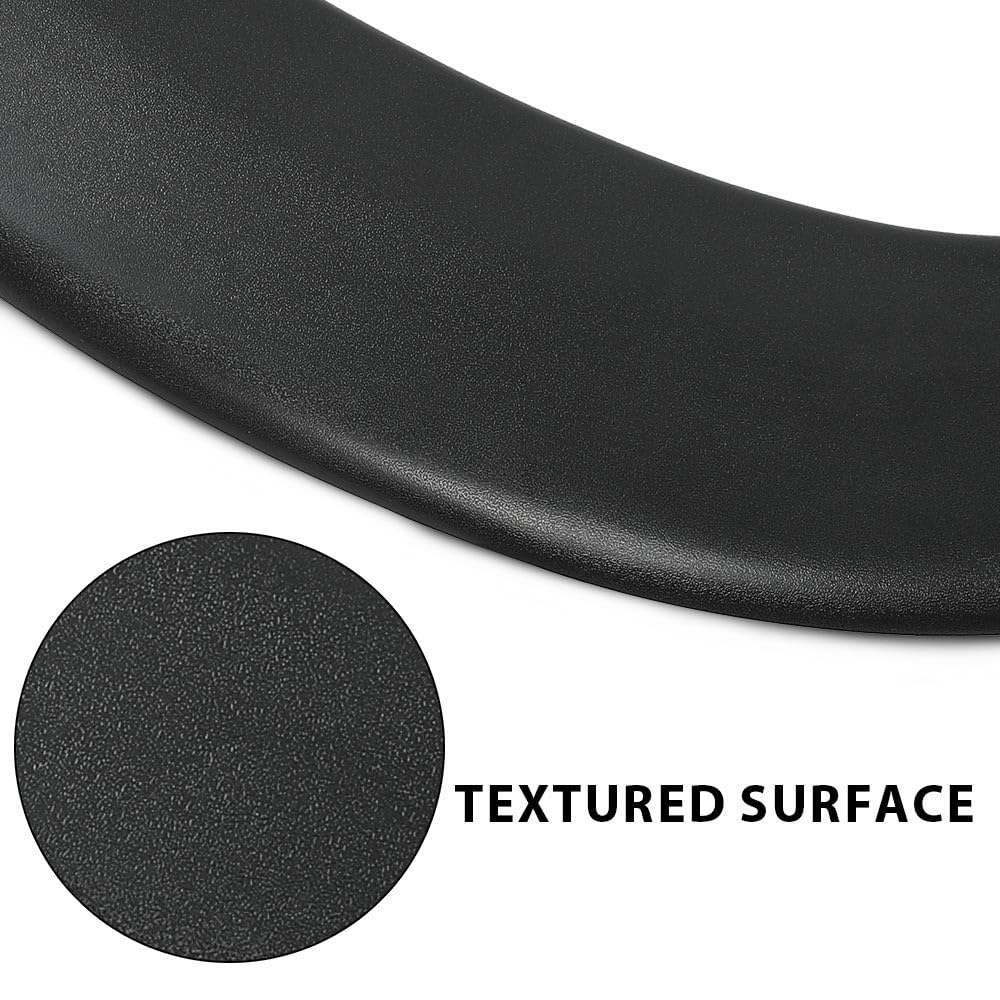 G-PLUS Left Rear Molding Wheel Fender Trim Fender Flare Textured Compatible with Dodge Ram Promaster 2019-2022