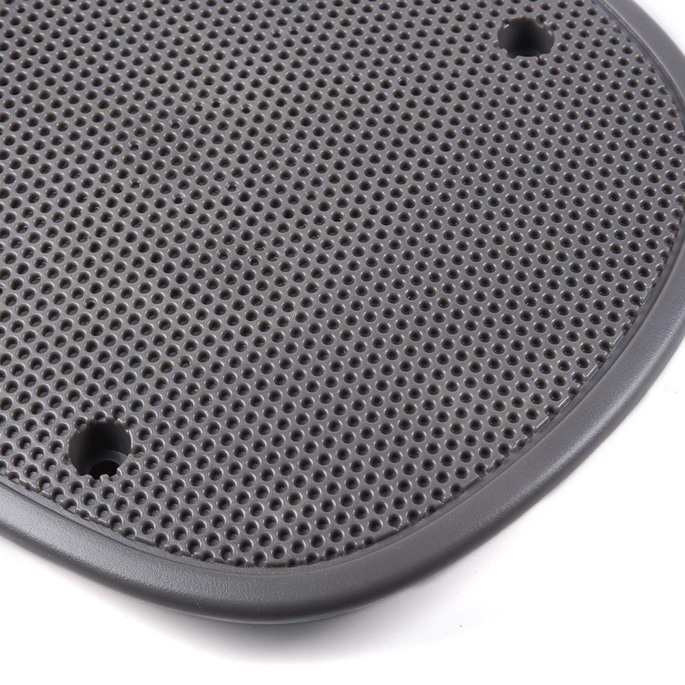 G-PLUS Gray Dash Speaker Cover Grille Grill GRILLES | COMPATIBLE WITH CHEVY S10 Blazer/GMC Jimmy Sonoma/Oldsmobile Bravada 1998-2005 Left & Right Side 15046446