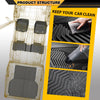 Floor Mats & Cargo Liner Fit Jeep Compass 2017 2018 2019 2020 2021 2022 2023 2024 2025 All Weather Protection TPE Floor Liners 1st & 2nd Row Black, alfombras para carro