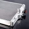 3 Row Replacement For Honda Civic EK EG B16A B18C DOHC 1992-2000 Aluminum Racing Cooling Radiator Stop Leak With 12" Red Radiator Cooling Fan