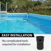 G-PLUS Pool Pump Pot Compatible with Pentair, Pac Fab, Sta-Rite Dynamo Above Ground Swimming Pool Pump Strainer 354530 Replacement