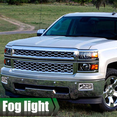 G-PLUS Fog Lights Pair for Chevy Silverado 2013-2015 Product Image