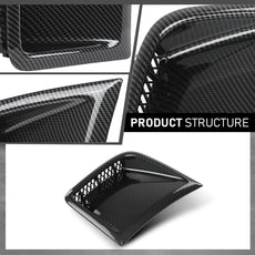 G-PLUS Front Bumper Side Air Vent Covers 2PCS for Subaru WRX STI 2008-2014 Carbon Fiber Product Features