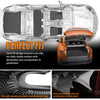 G-PLUS Floor Mats Cargo Liner Fit BMW X5 2019 2020 2021 2022 2023 2024 2025 (Only for 5-Passenger) TPE All Weather Custom Fit Protection Floor Liners Accessories 1st & 2nd & 3rd Row Black