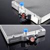 3 Row 52MM Full Aluminum Radiator Racing Radiator Stop Leak Compatible for Honda Civic EK EG B18C B16A DOHC in/Out 32MM 1992-2000