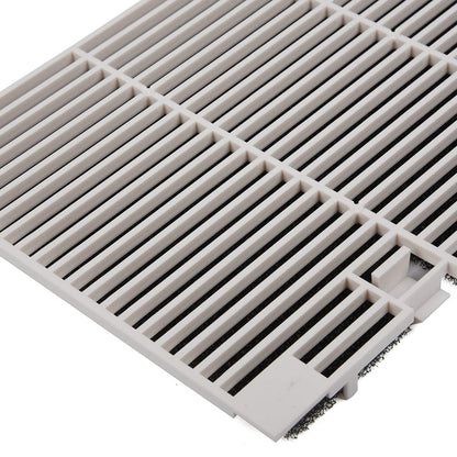 G-PLUS Polar White Ducted Duo-Therm Air Grille Compatible with Dometic 3104928.019 RV AC Grill with Filter Pad