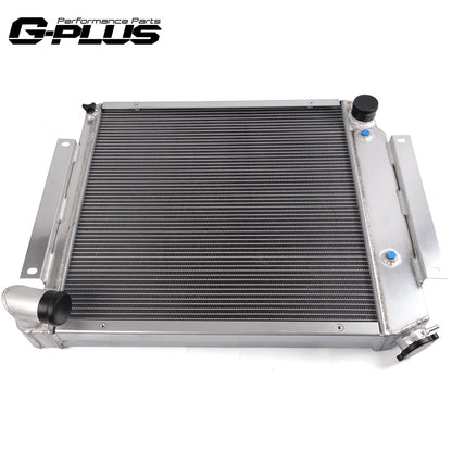 2 Row Aluminum Racing Cooling Performance Radiator Replacement For International Harvester Scout II Truck/Pickup V8 1970-1981