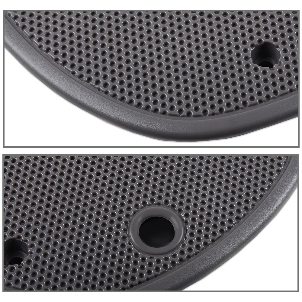 G-PLUS Gray Dash Speaker Cover Grille Grill Compatible with Chevy S10 Blazer/GMC Jimmy Sonoma/Oldsmobile Bravada 1998-2005 Left & Right Side 15046446