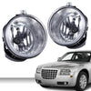 G-PLUS Front Bumper Driving Fog Lights w/Bulb Compatible with Jeep Grand Cherokee 2005 2006 2007 2008 2009 2010 Fit Jeep Commander 2006 2007 2008 2009 2010 CH2592138, CH2592138, 4805859AA Clear Lens