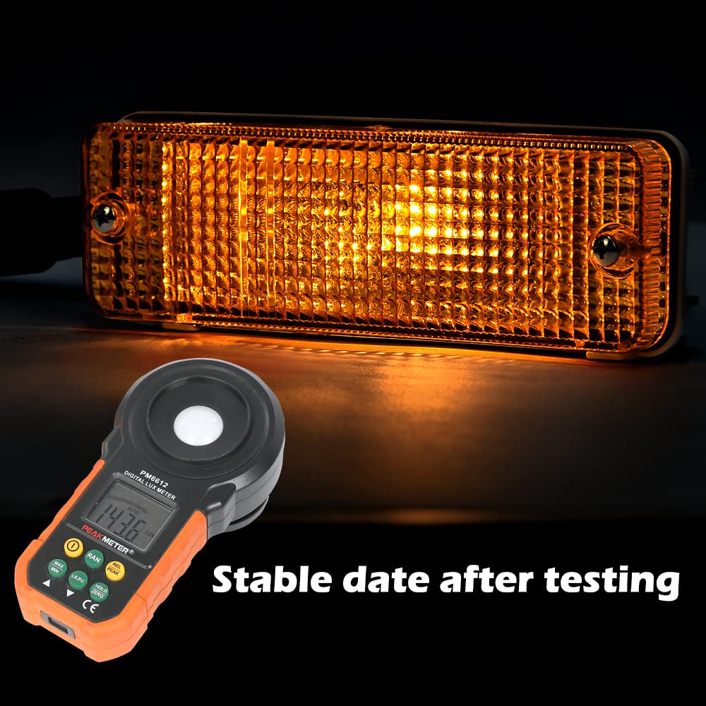 G-PLUS Turn Signal Light Orange Compatible with 84-88 Toyota 8151089130, 8152089130