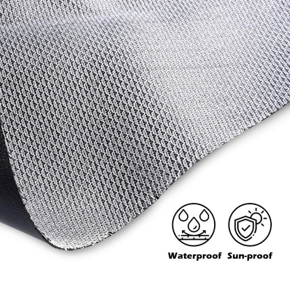 G-PLUS Seat Cover Compatible with Arctic Cat 4X4 2X4 1996-2005 250 300 400 454 500 Bearcat TRV 342 Black Leather Seat Protector Cover