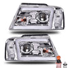 G-PLUS Headlights Assembly Replacement For AUDI TT 225 S3 SEAT LEONR Red