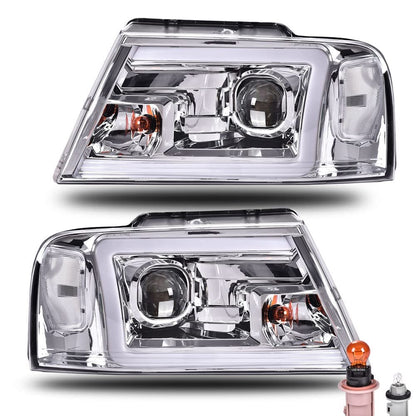 G-PLUS Headlights Assembly Replacement For AUDI TT 225 S3 SEAT LEONR Red