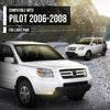 G-PLUS Pair Fog Lights Bumper Driving Lamps Left+Right Compatible with Honda Pilot 2006 2007 2008 33951S9VA11, 33901S9VA11 White