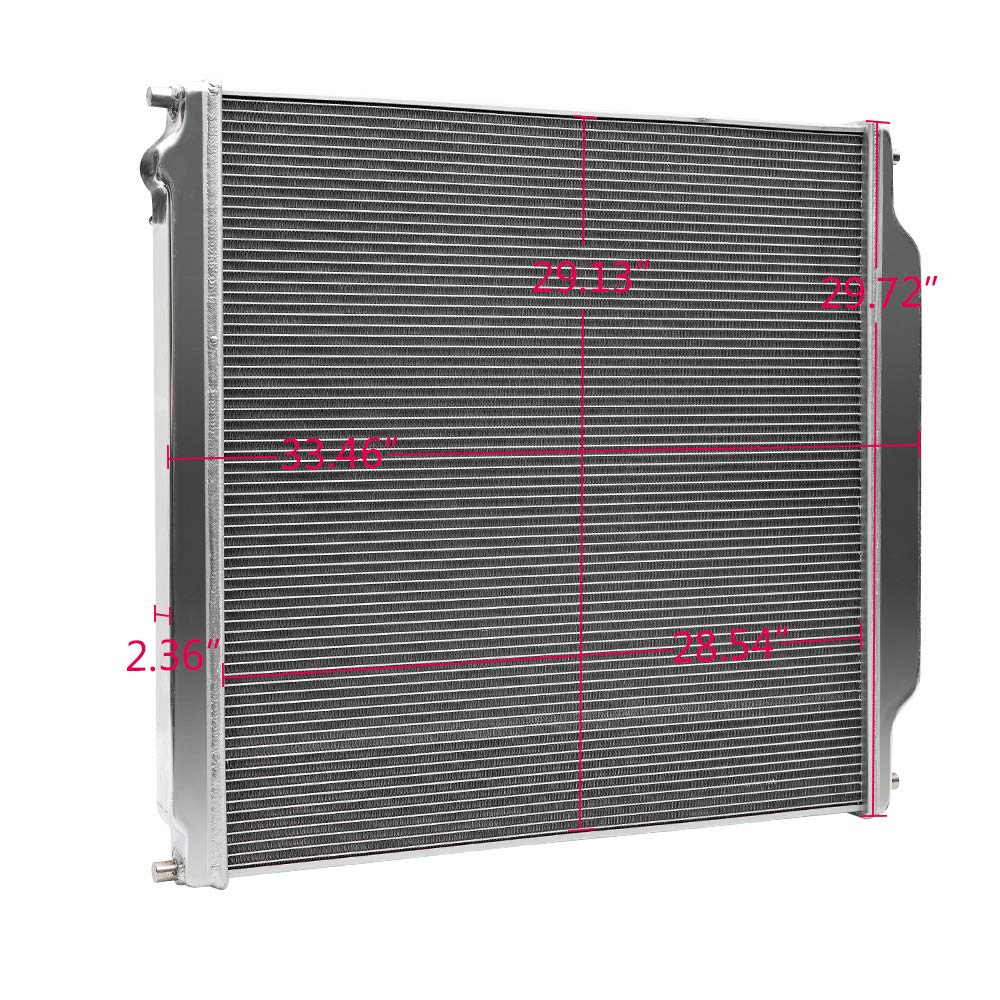 G-PLUS Radiator Compatible with Ford Diesel F250 F350 F450 2003 2004 2005 2006 2007