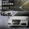 G-PLUS Headlight Lens Cover Compatible with Audi A3 2013-2016 8V0941003 Left Side Front Headlamp Lens Cover Clear