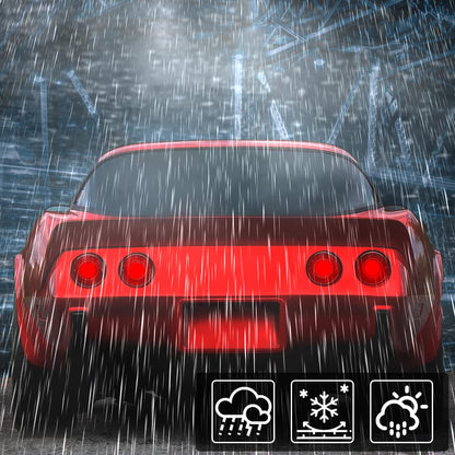 G-PLUS Tail Lights Assembly with Backup Lights Compatible with Chevy Corvette 1975 1976 1977 1978 1979 Tail Brake Lamps 4PCS 924028 Luces Traseras Rear Brake Lamps Assembly