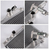 2 Row Core All Aluminum Racing Cooling Radiator Replacement For LEXUS IS300 3.0L L6 MT 2001-2005