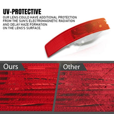 G-PLUS Rear Bumper Reflector Left for Volvo XC90 2007-2014 Red Product Features