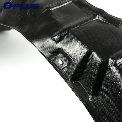 G-PLUS Front Guard Shield Cover Fender Liner Compatible with 2010-2015 Prius Base 2012-2015 Prius Five Four Three Two 5387547030 TO1249158 5387647070 TO1248158