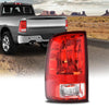 G-PLUS Rear Left Tail Light Assembly w/o Bulbs Compatible with Dodge Ram 1500 2009-2018, Fit Dodge Ram 2500 3500 2010-2018, Left Driver Side Rear Brake Lamps, Red Lens, CH2819124
