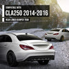 G-PLUS Rear Lower LH or RH Bumper Molding Trim Compatible with Benz CLA250 2014-2016 1178850023, MB1144139 Silver