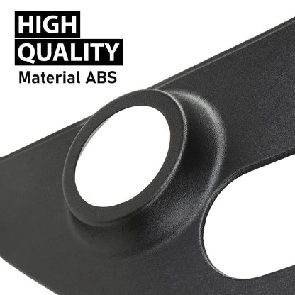 G-PLUS Speaker Kick Panels Pair Black Compatible with Chevy C30 C20 C10 Pickup Suburban Blazer 1967-1972