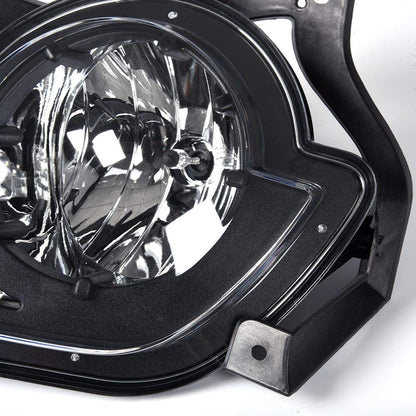G-PLUS Front Bumper Fog Lights Assembly Compatible with 2002-2006 Chevy Avalanche Driving Fog Lamps Replacement Left & Right Side GM2593141 GM2592141 (2002-2006 Avalanche Clear Lens)
