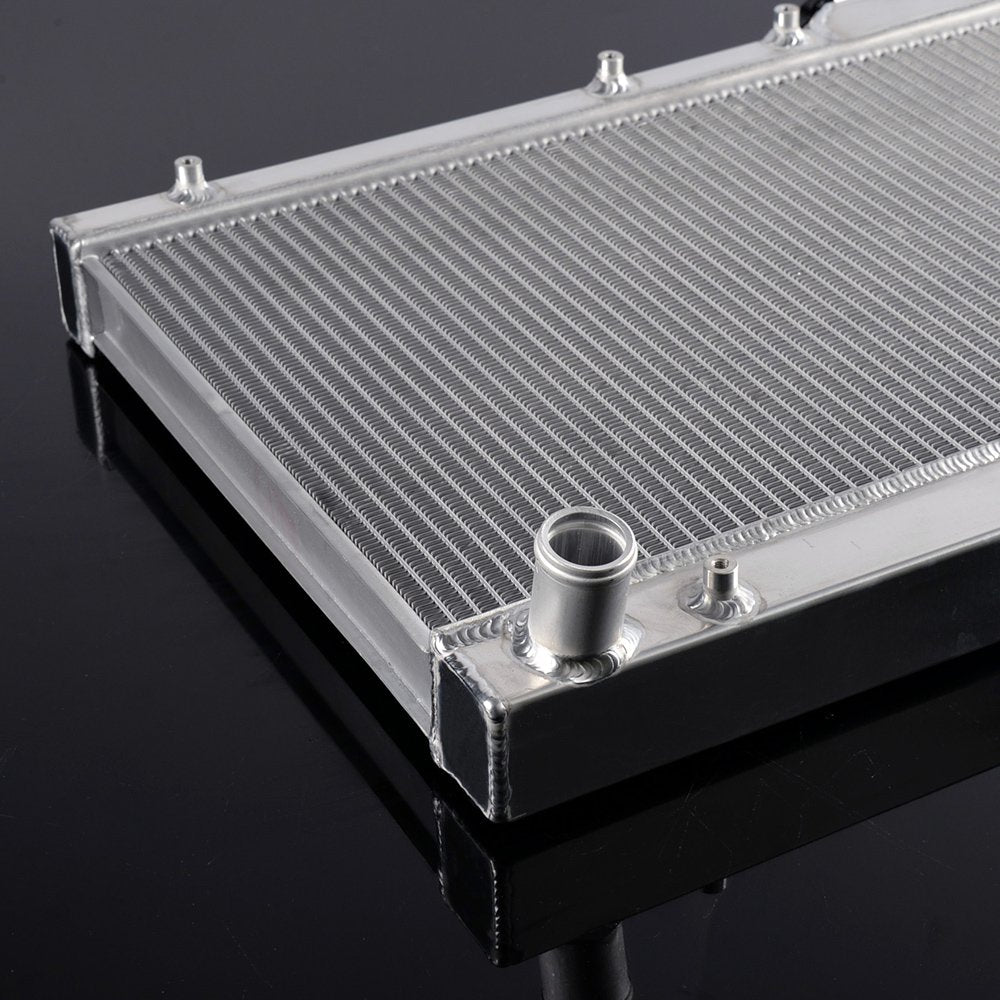 Aluminum Racing Cooling Radiator Replacement For MAZDA MIATA MX5 1.6L 1.8L MT 1990 1991 1992 1993 1994 1995 1996 1997