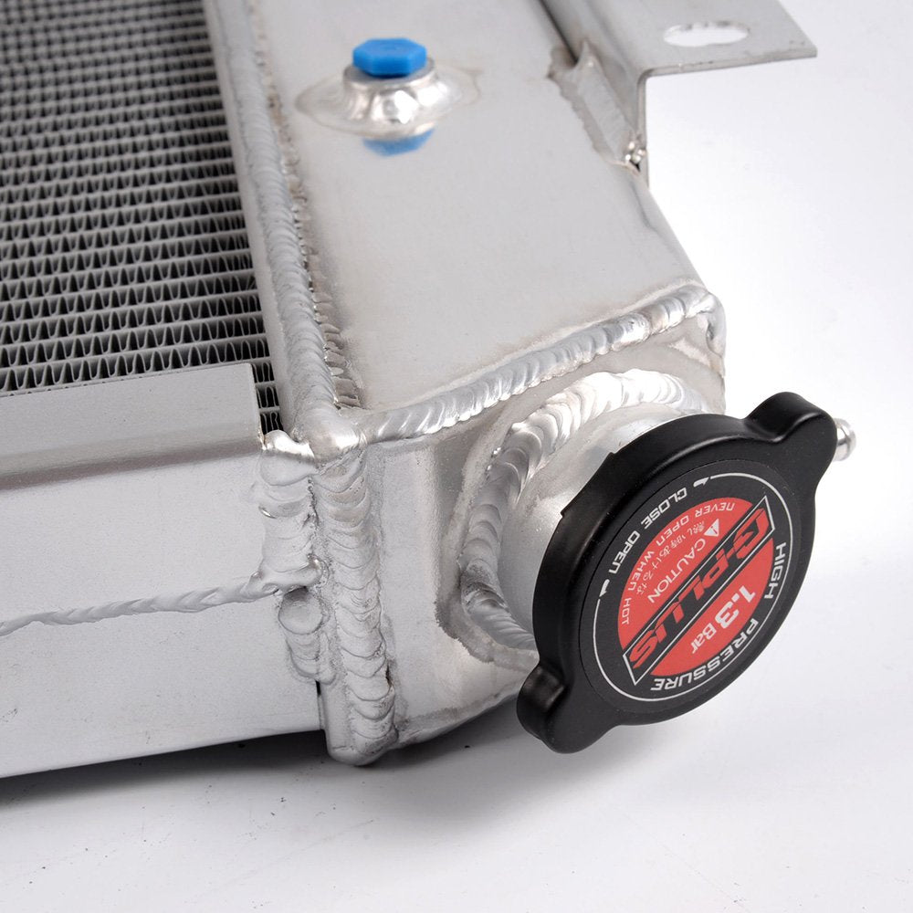 2 Row Aluminum Racing Cooling Performance Radiator Replacement For International Harvester Scout II Truck/Pickup V8 1970-1981
