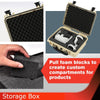 G-PLUS Hard VR Headset Carrying Case w/Foam Block Dividers,Waterproof Protector Storage Box Compatible with Meta Quest 3S/Quest 3/Quest 2,Travel Portable Case Fit Oculus Quest 3/Quest 2 Beige Color